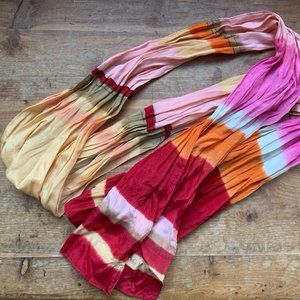 Lot of 4 Silk Headscarves